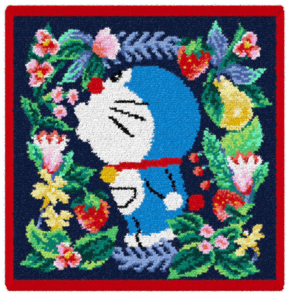 シュニール織のブランド FEILERからドラえもんのハンカチが登場