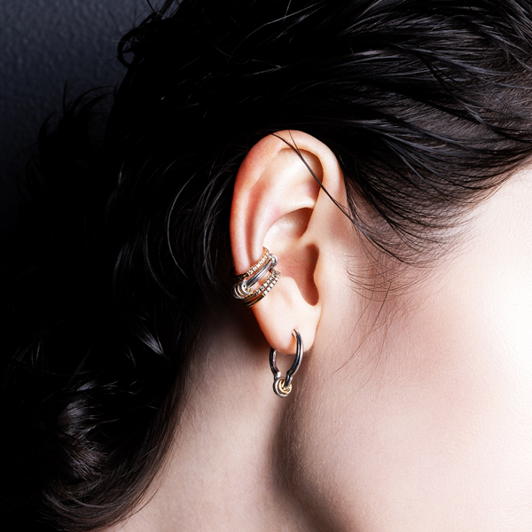 SPEAR ドアノッカー ピアス Sサイズ / カーネリアン