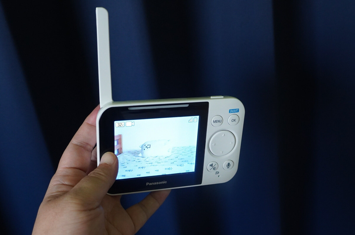 パナソニックのベビーモニター実機レビュー！ 家中どこにいても確認