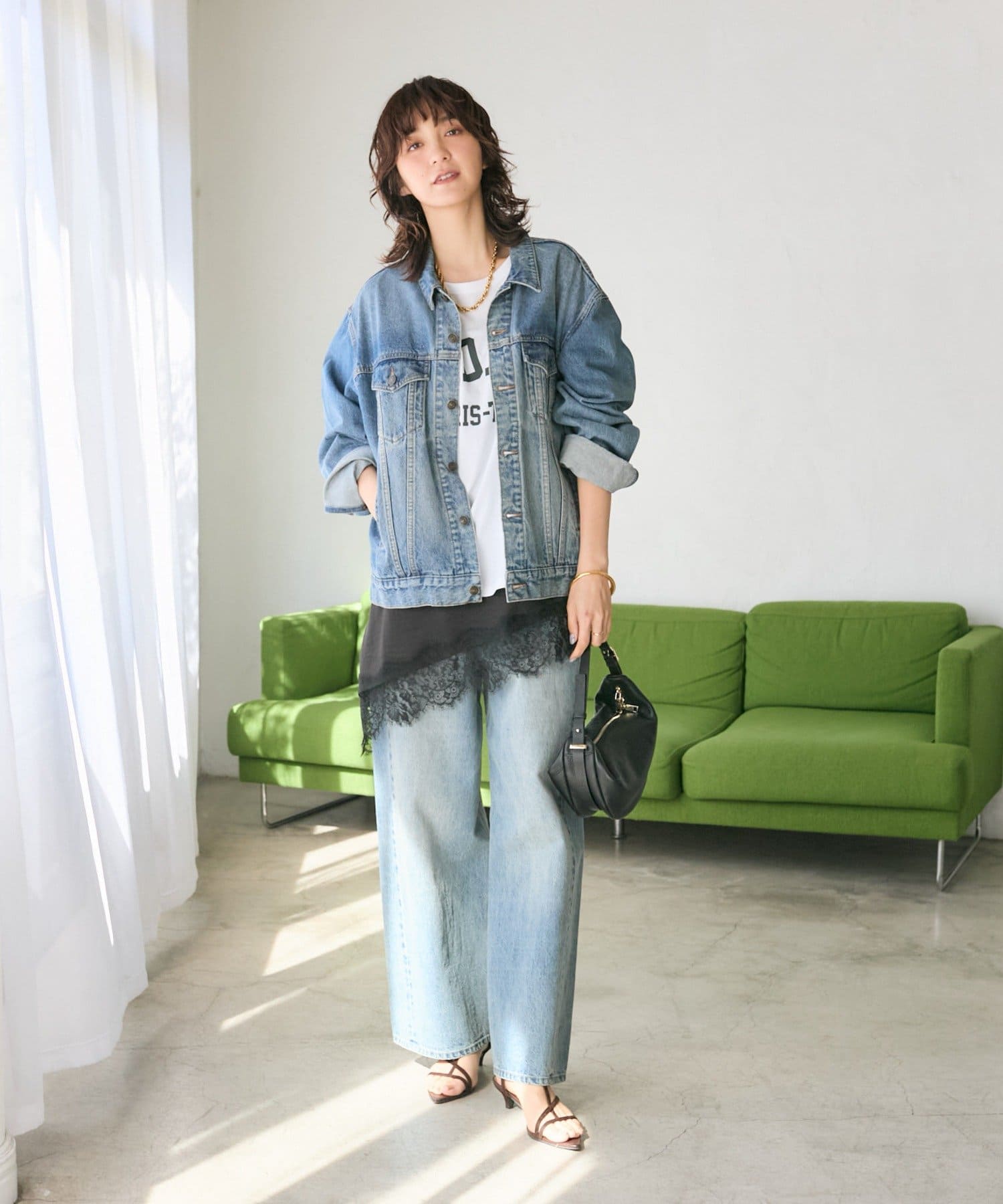 リバイバル/羽織るだけでサマになる】デニムジャケット | RIVE DROITE