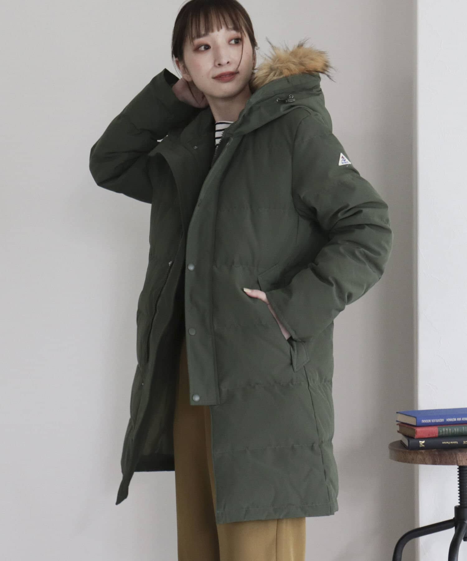 GEVACO/ゲバコ】フーデッドロングダウンジャケット | FREDY & GLOSTER