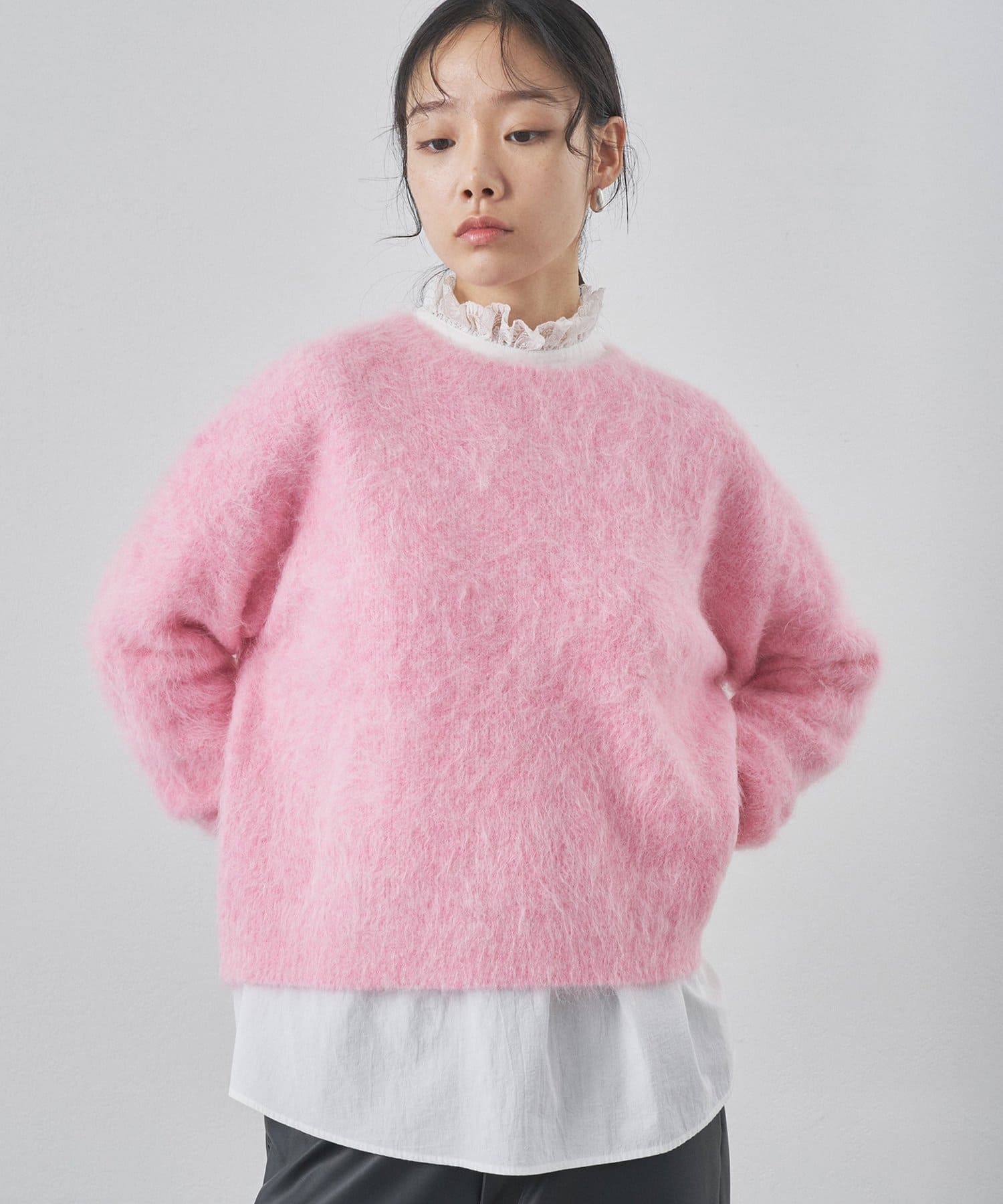 スーリーアルパカクルーネックプルオーバー | Whim Gazette(ウィム