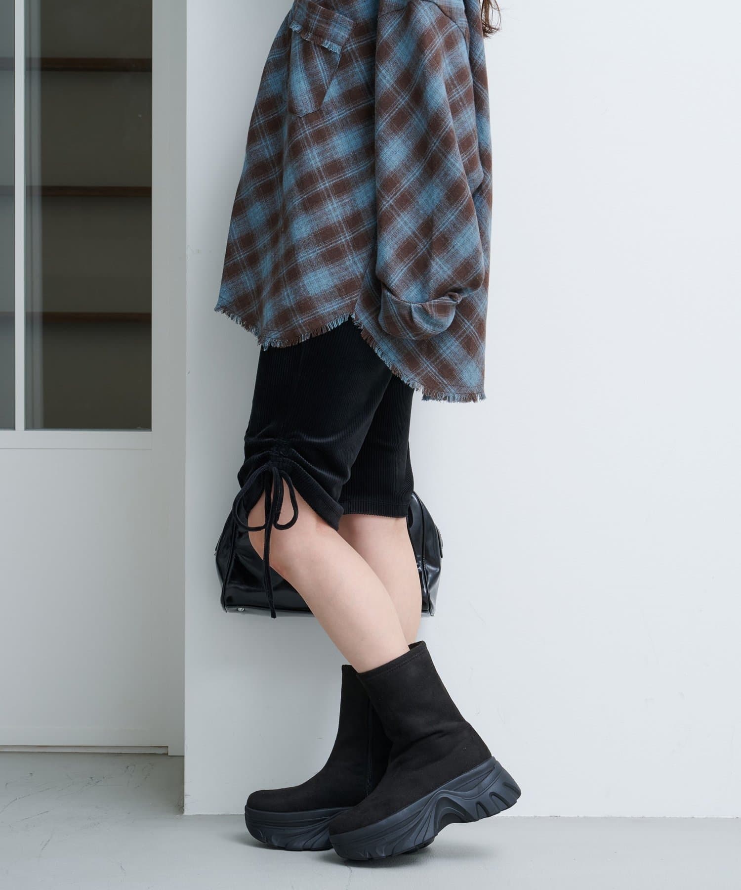 カットベロアバイカーパンツ | Kastane(カスタネ)レディース | PAL