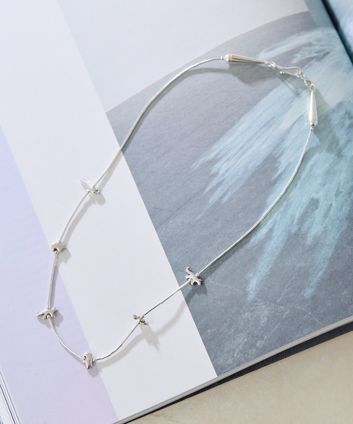 スターリングシルバー使用》フェティッシュショートネックレス | ear