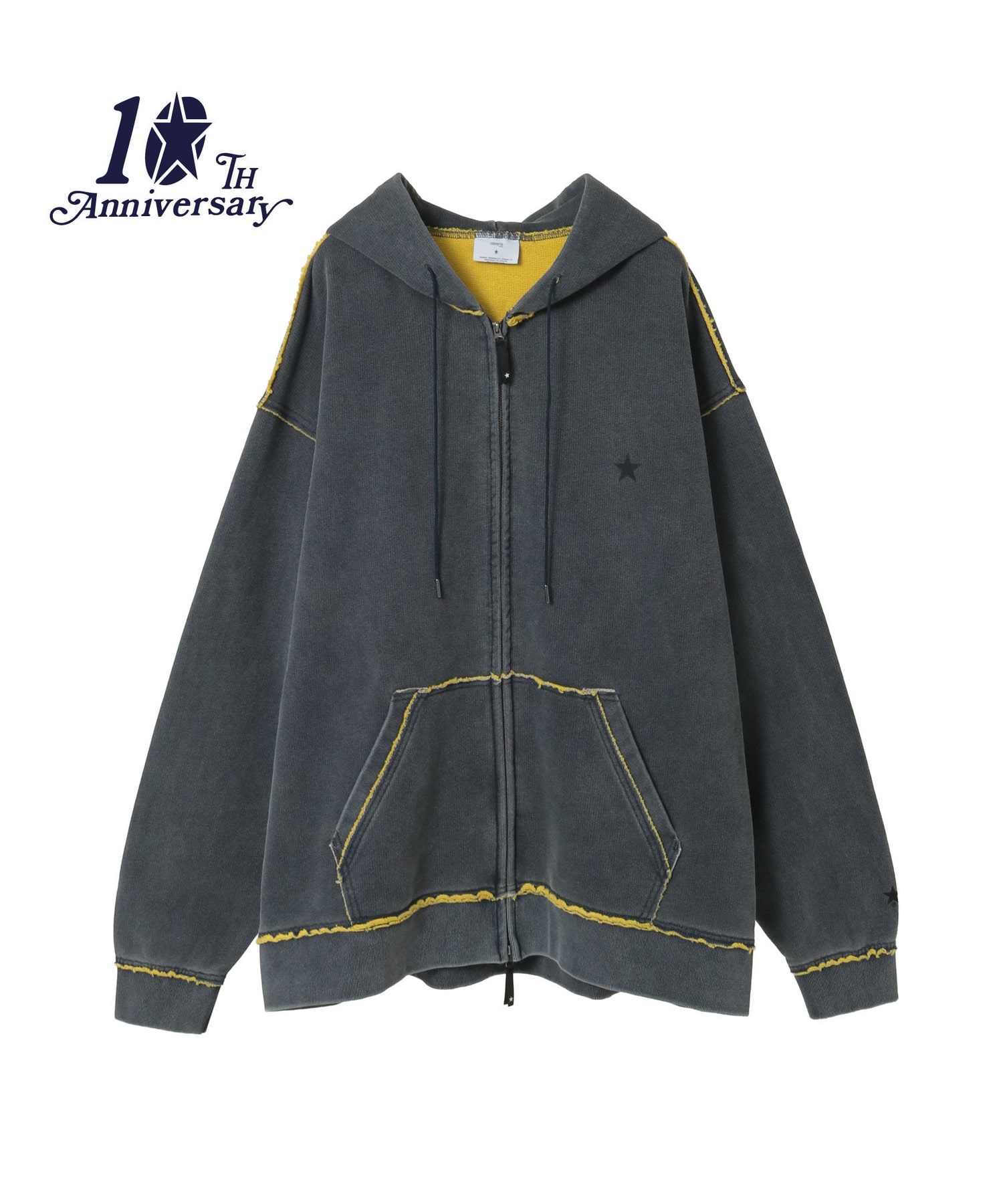 NAVY SERIES】INDIGO SPRAY DYE HOODIE｜CONVERSE TOKYO (コンバース