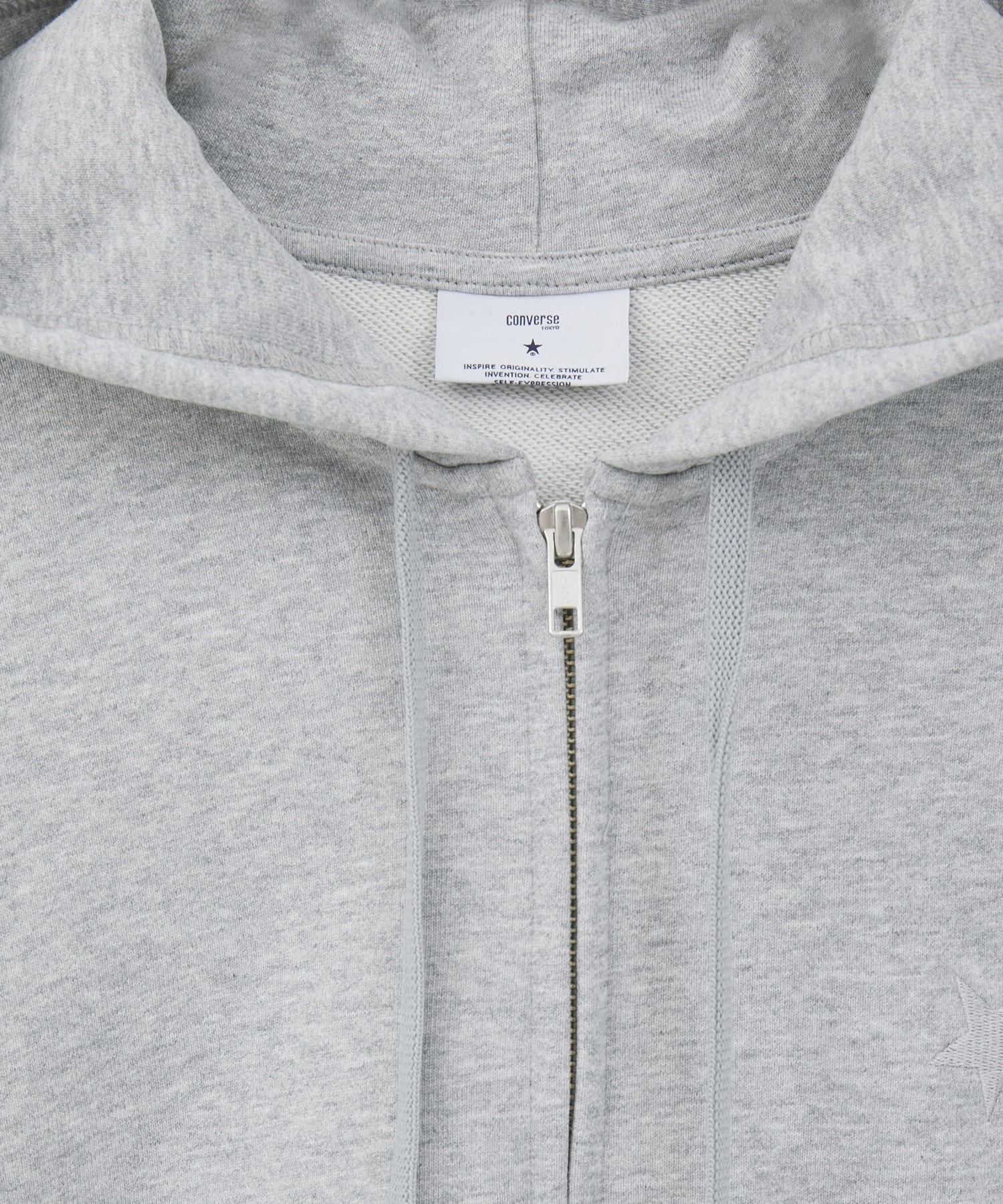 BACK SPINDLE LOGO ZIP HOODIE｜CONVERSE TOKYO (コンバーストウキョウ