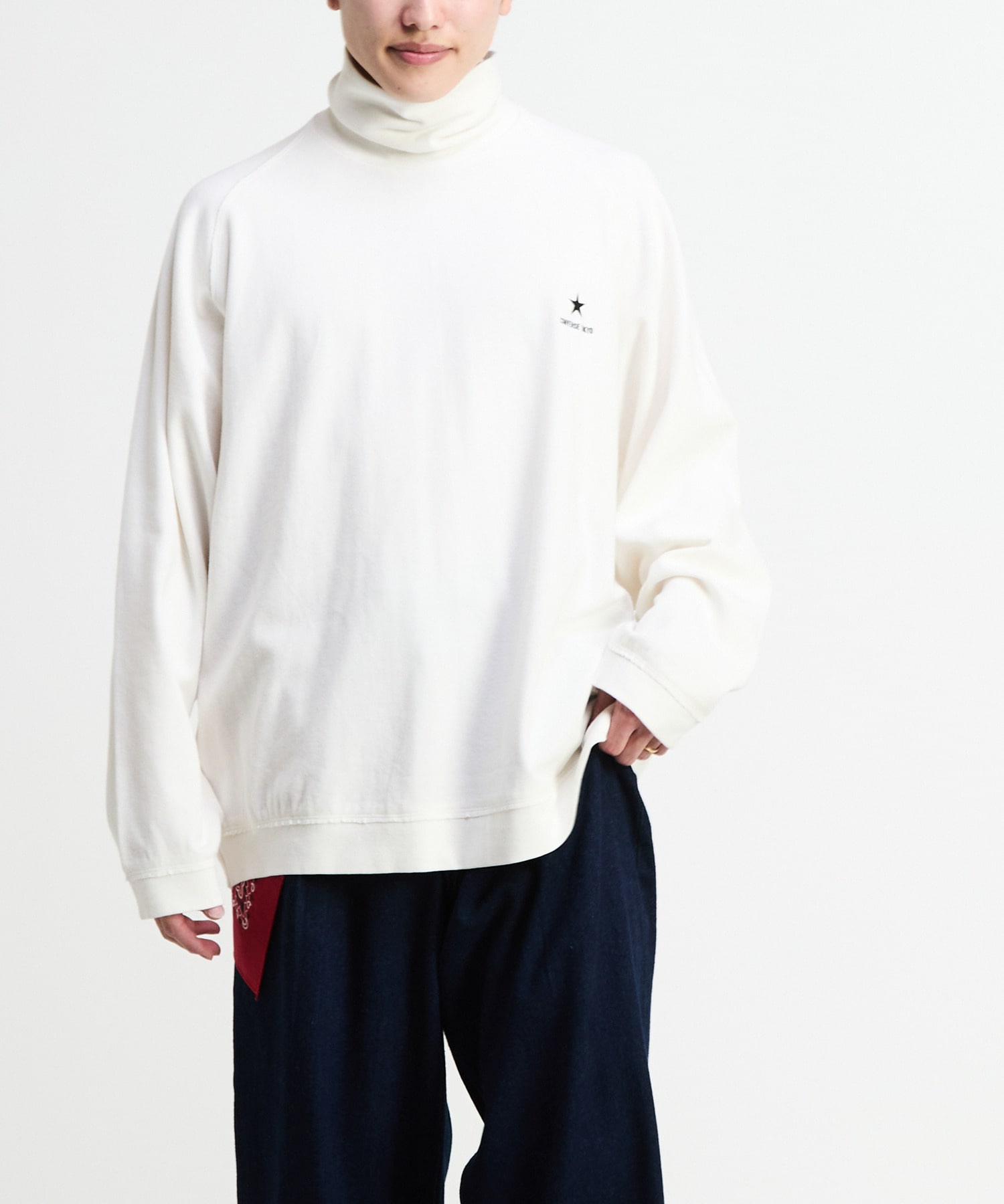 PIGMENT RIPPLE TURTLE-NECK TEE｜CONVERSE TOKYO (コンバース