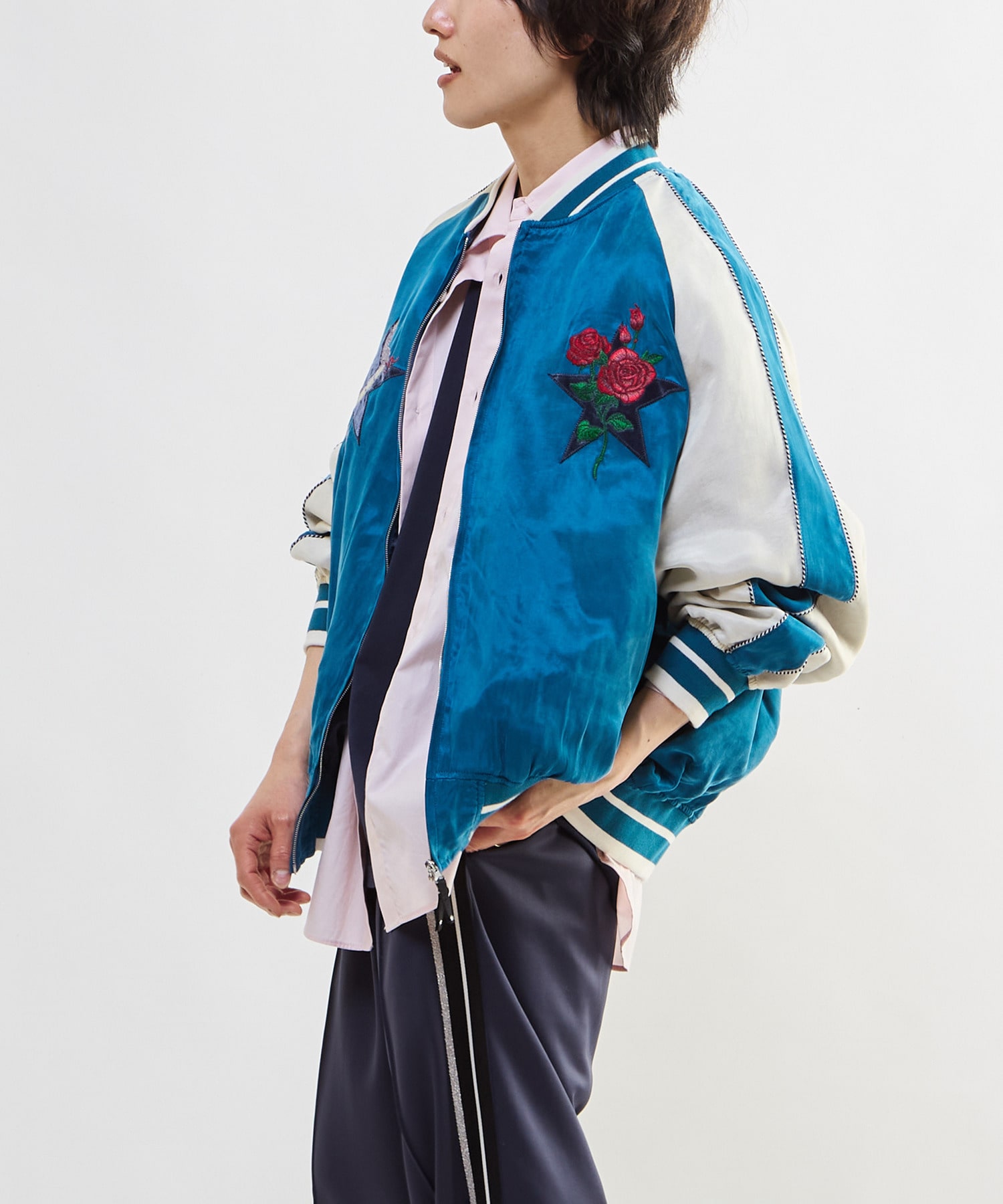 VINTAGE SATIN SOUVENIR JACKET｜CONVERSE TOKYO (コンバース