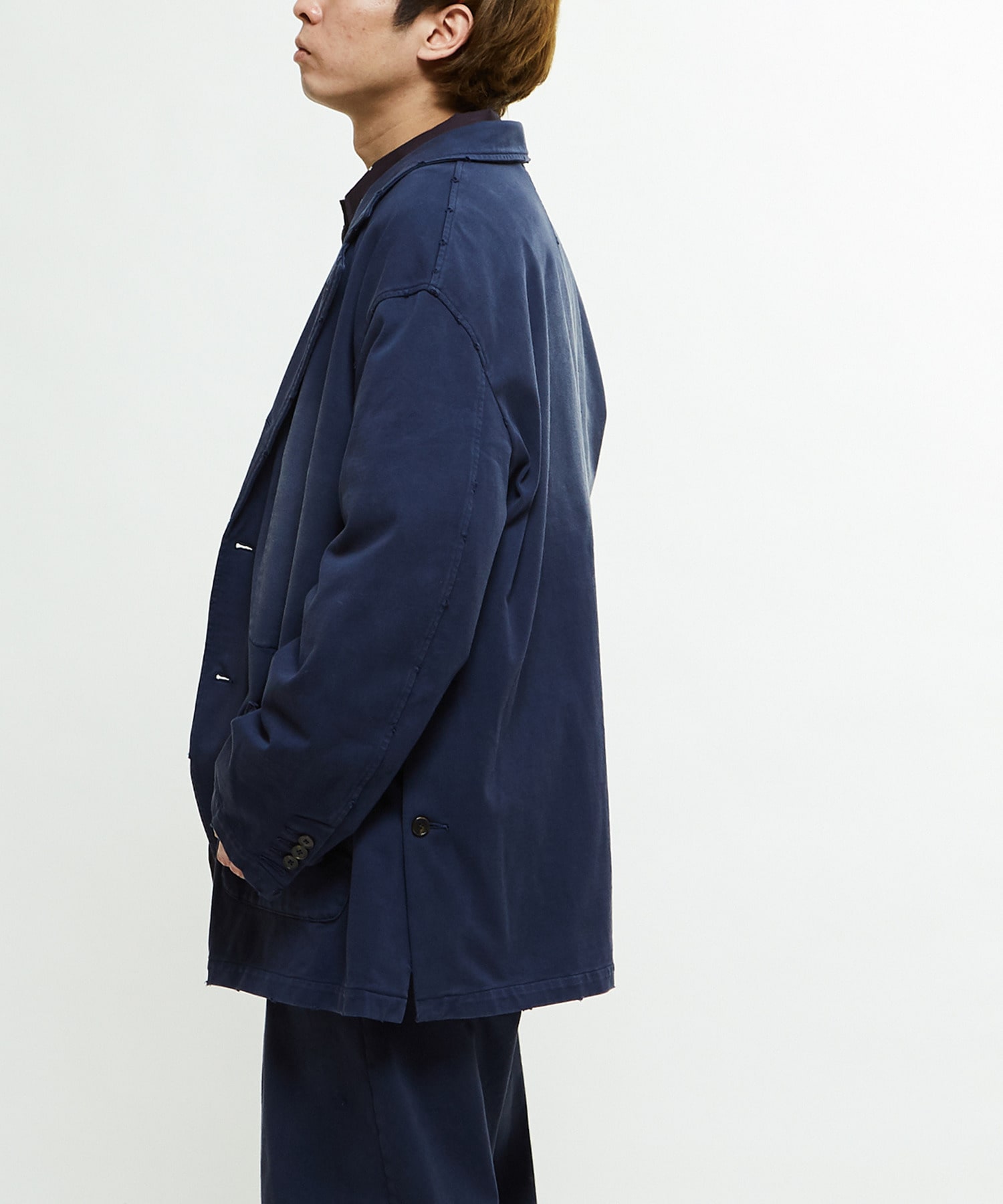 PIGMENT DYE DISTRESSED TAILORED JACKET｜CONVERSE TOKYO (コンバース