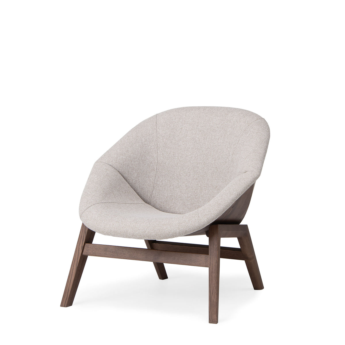 ラグース リビング ローバックチェアー