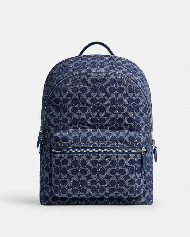 公式】COACH – コーチ | チャーター バックパック・シグネチャー デニム