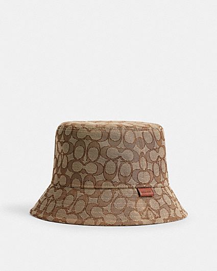 公式】コーチアウトレット | シグネチャー ジャカード バケット ハット
