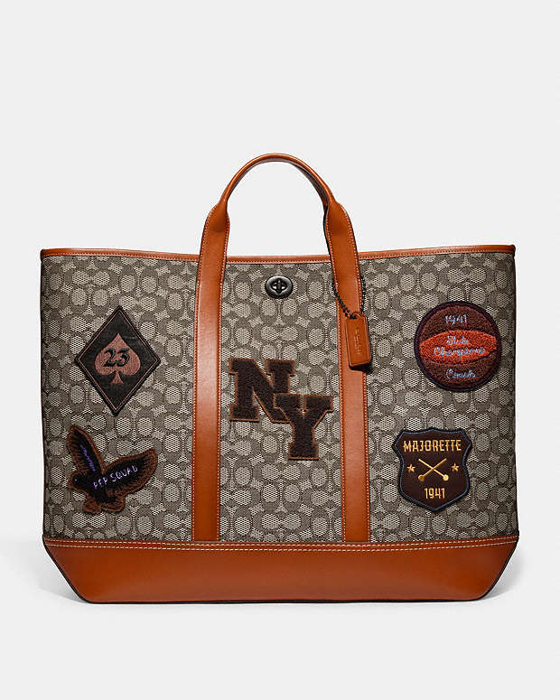 公式】COACH – コーチ | トビー ターンロック トート・シグネチャー