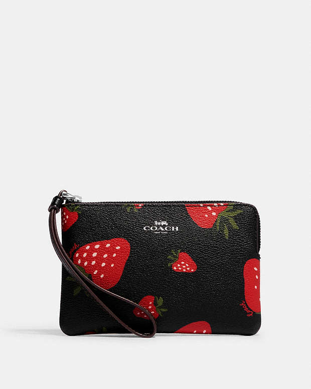 公式】コーチアウトレット | コーナー ジップ リストレット・ワイルド