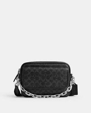 ブラック 【公式】COACH – コーチ メッセンジャー&ボディバッグ メンズ