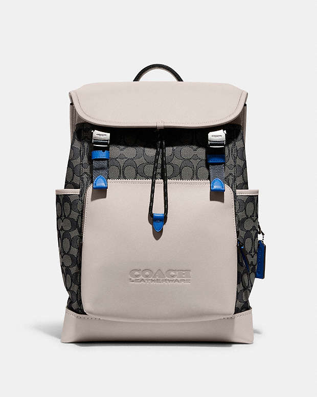公式】COACH – コーチ | リーグ フラップ バックパック シグネチャー