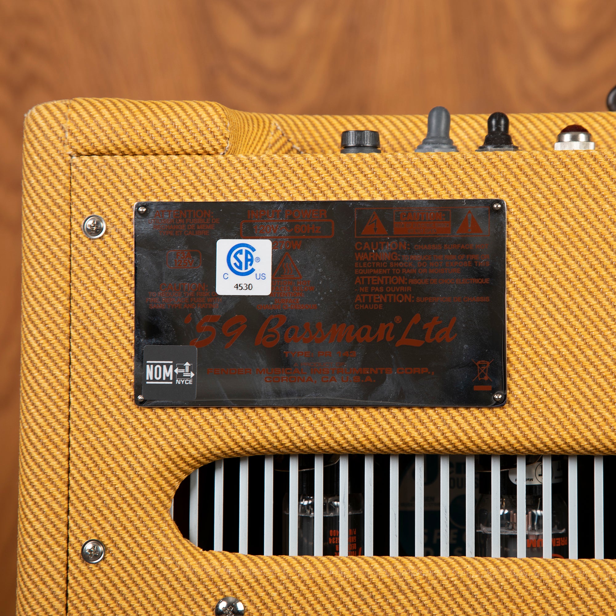 Fender '59 Bassman LTD Reissue