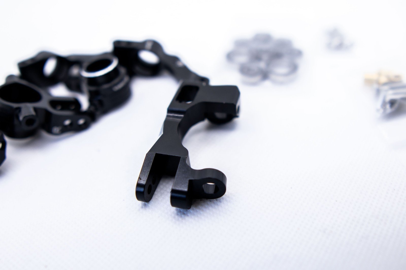 CR Knuckles & Hubs (complete) for Traxxas Slash 4x4, Rustler