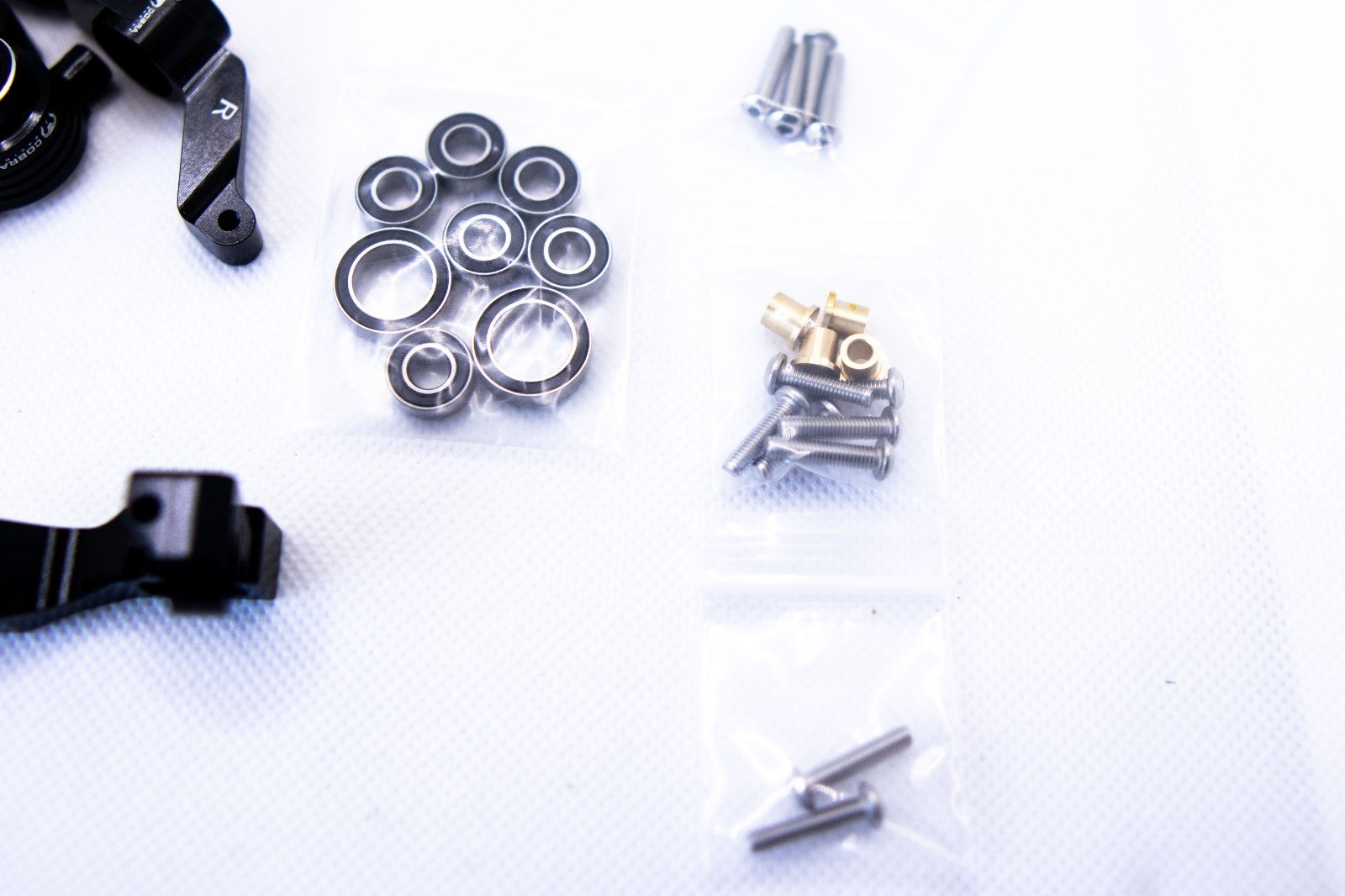 CR Knuckles & Hubs (complete) for Traxxas Slash 4x4, Rustler