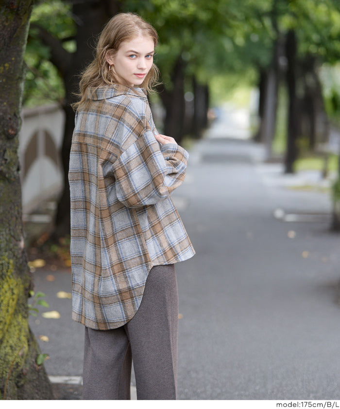 セール☆2690円→1990円 ウォッシャブル チェックジャケット