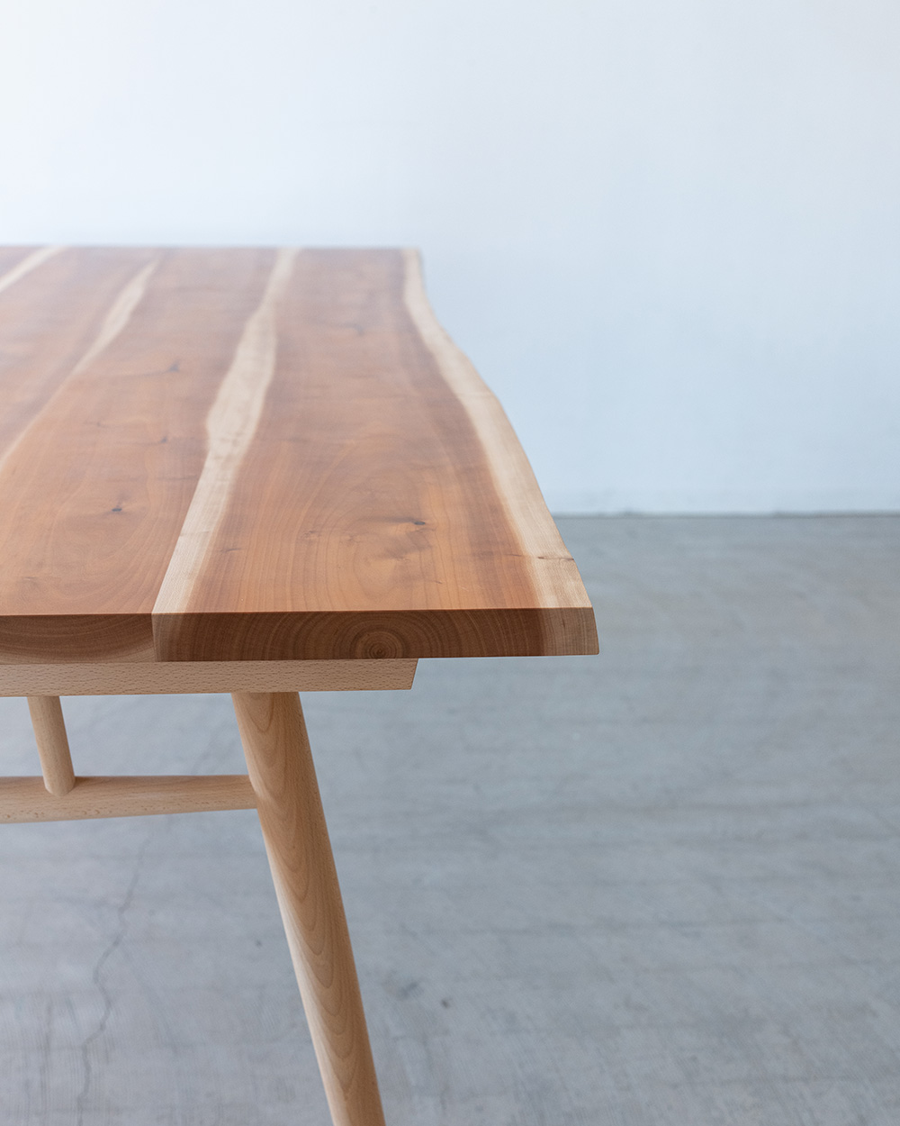 朱里桜(シュリザクラ) 4枚ハギテーブル天板 W1800 ONLY［送料込み価格