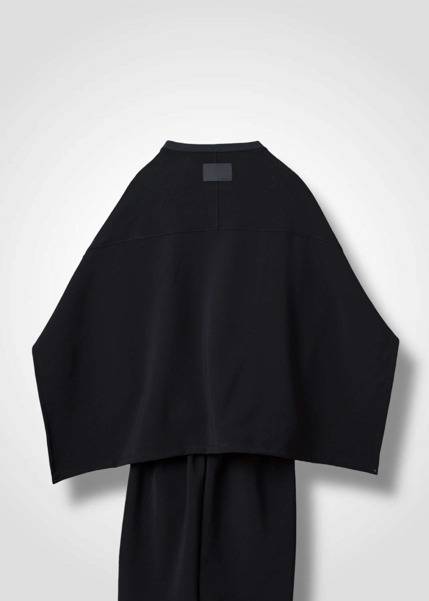 LYDIA JUMPSUIT, ジャンプスーツ, ワイドパンツ, クルーネック, 日本製