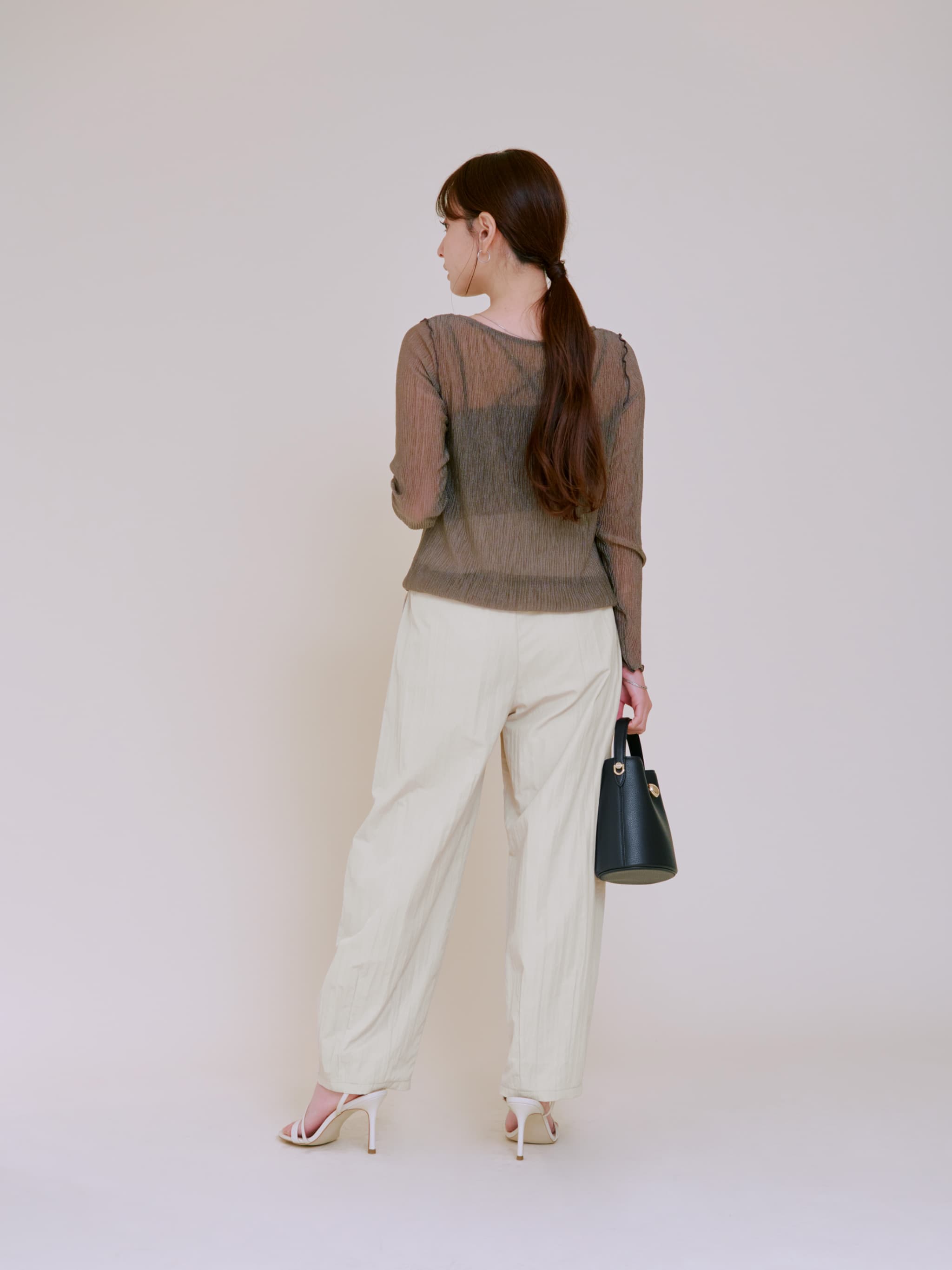 カーブラインベイカーパンツ -short & regular| 小柄・低身長女性向け