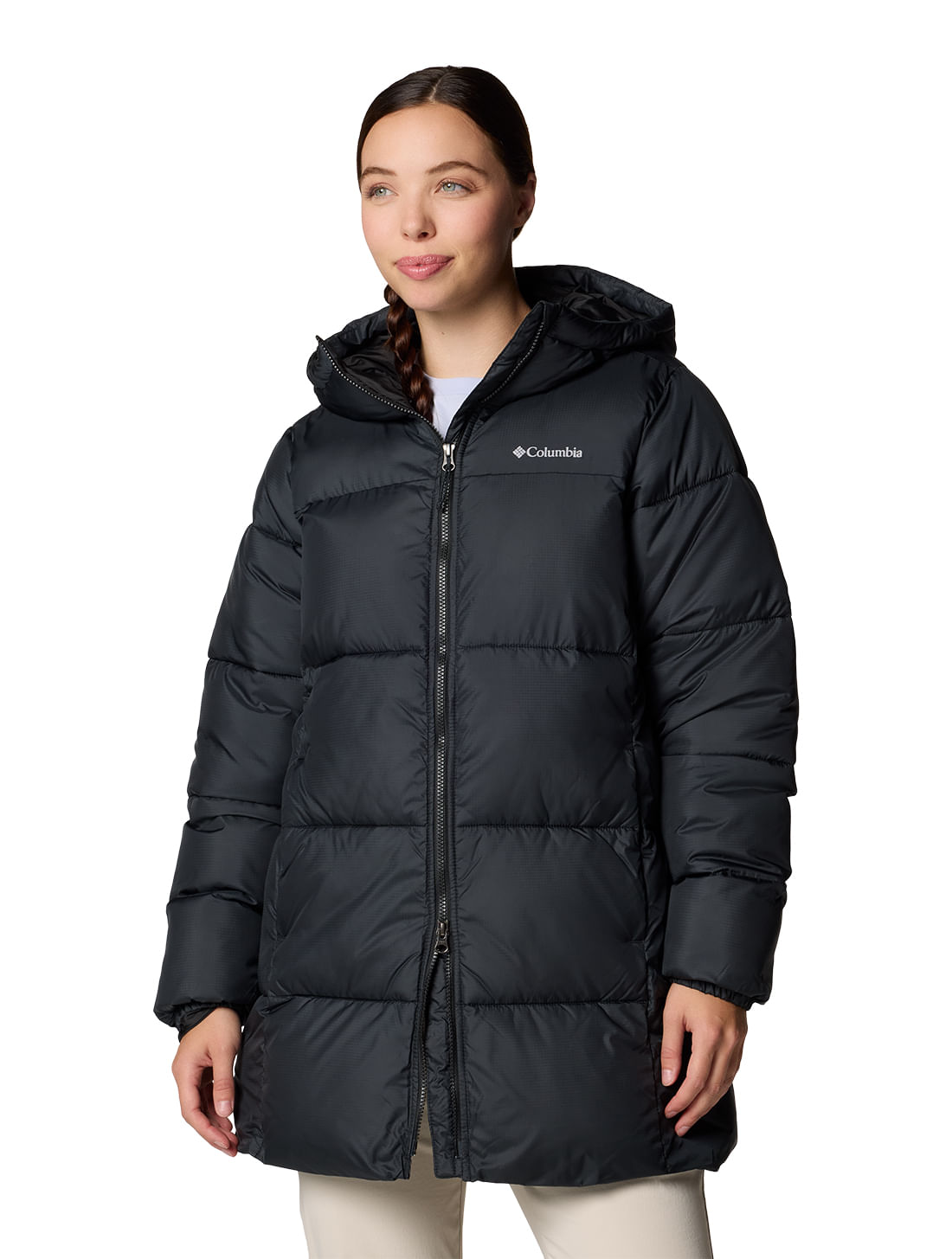 Jaqueta Columbia Feminina Puffect™ Mid Hooded II - Columbia Sportswear