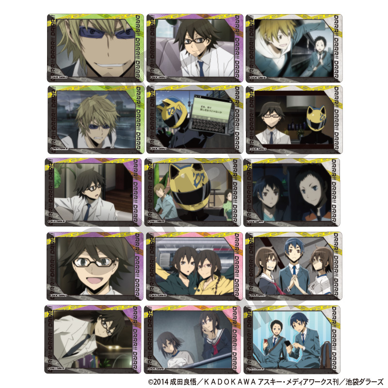 デュラララ!!×2 臨也・静雄ら”場面写”使用アクスタなど新作グッズ 発売!