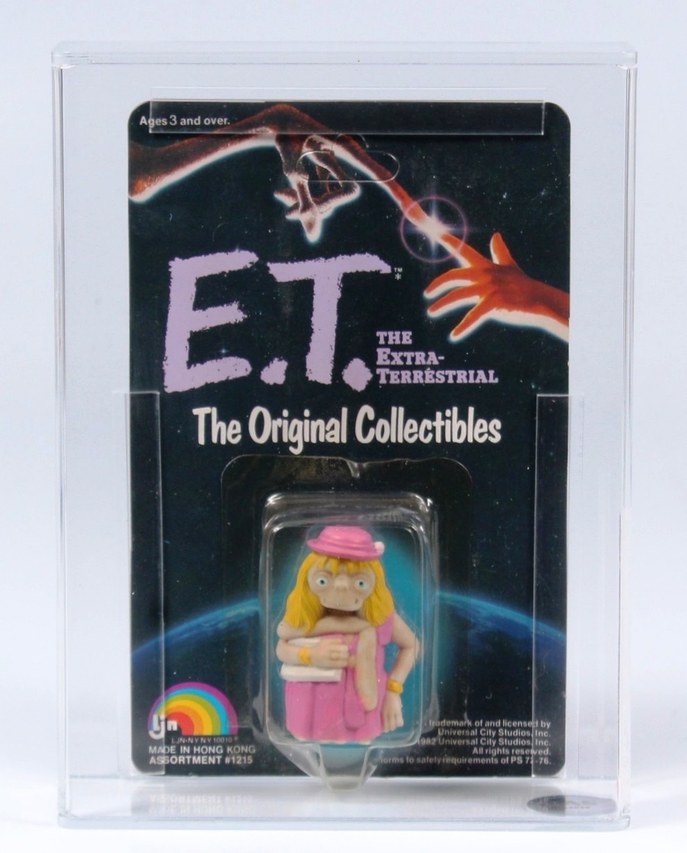 1982 LJN E.T. Carded 2 Inch Action Figure - E.T. The Extra