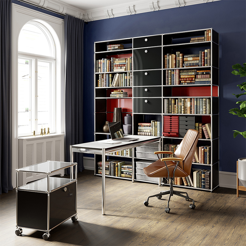 USM（ユーエスエム）イノス ボックスセット 10ドロワー グラファイト