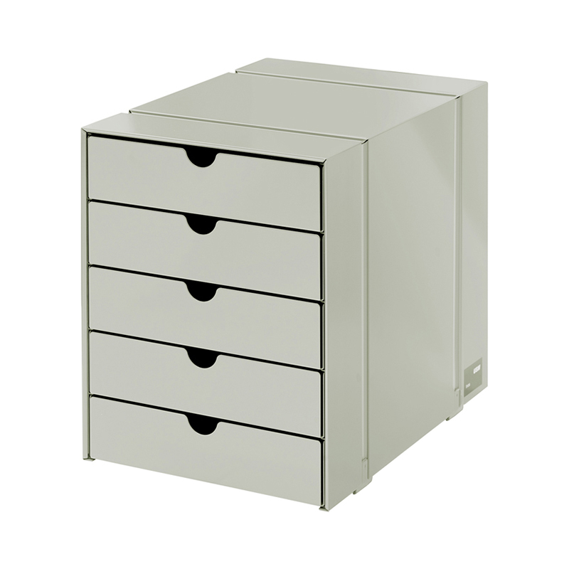 USM（ユーエスエム）イノス ボックスセット 5ドロワー グラファイト