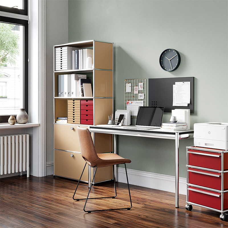 USM（ユーエスエム）イノスドロワーセット 5段 オリーブグリーン｜USM