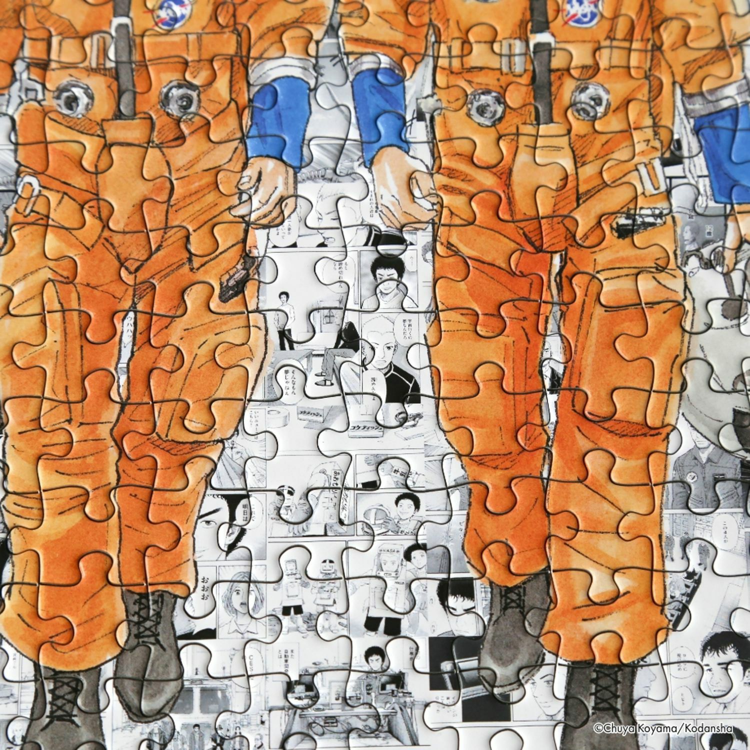 宇宙兄弟 メモリアルパズル 月に向かう南波兄弟 | コルクショップ