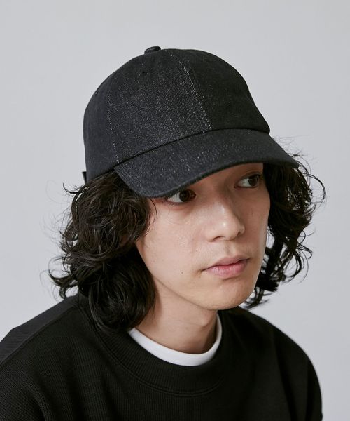 デニムベースボールキャップ