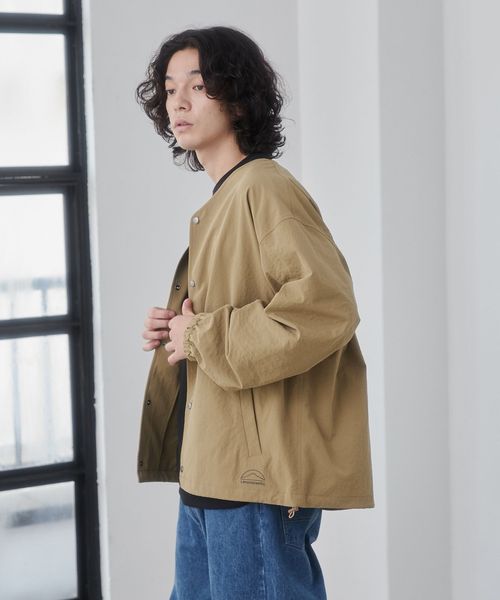 C.Mt】NOCOLLAR BLOUSON