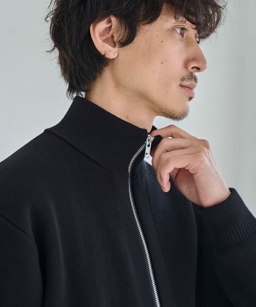 ドライバーズニットブルゾン