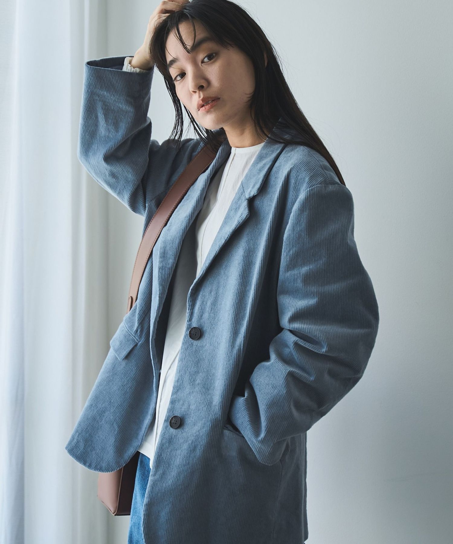 コーデュロイシングルジャケット