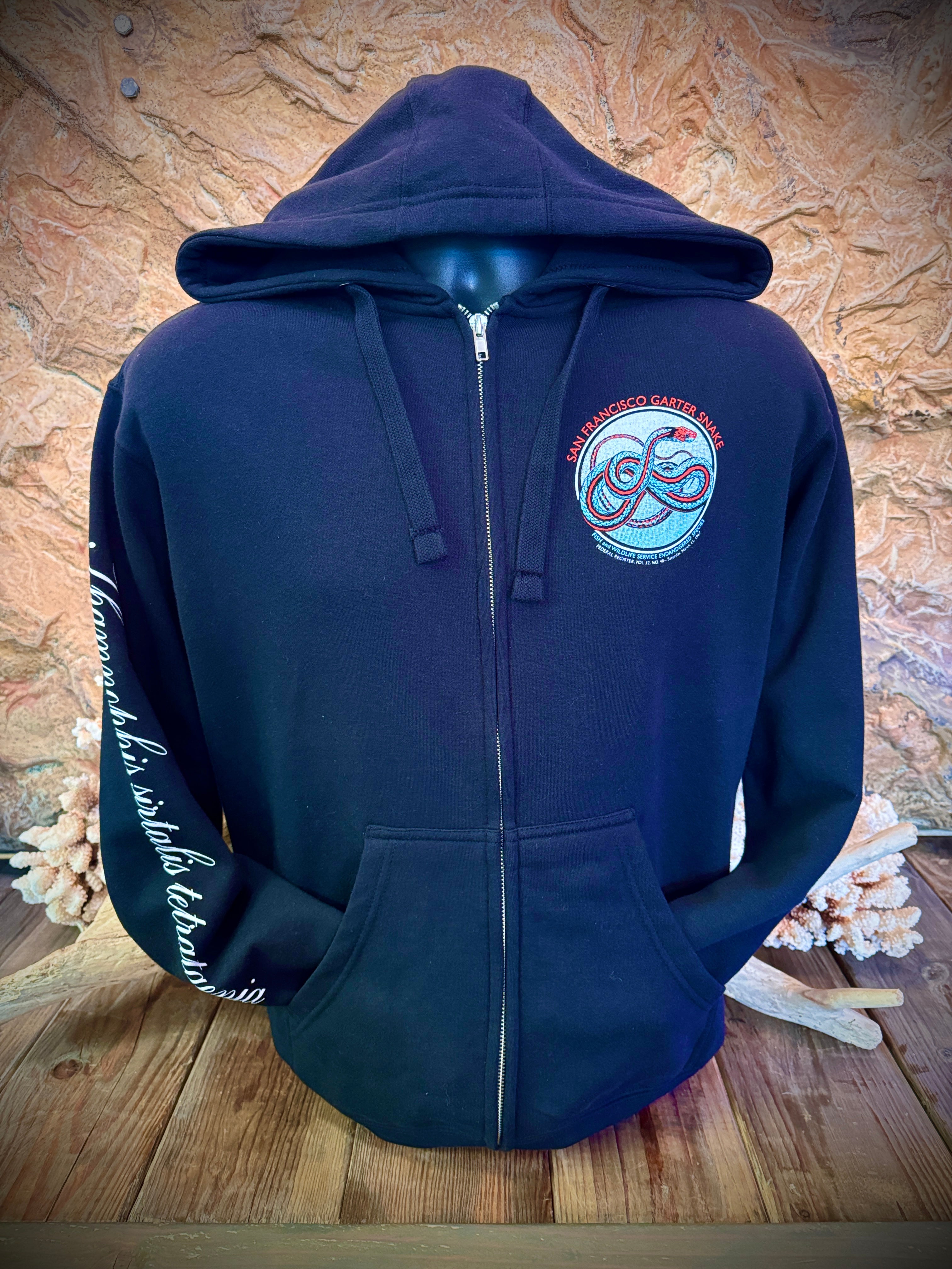 San Francisco Garter Snake Zip-up Hoodie – COTTON CRUSTACEAN