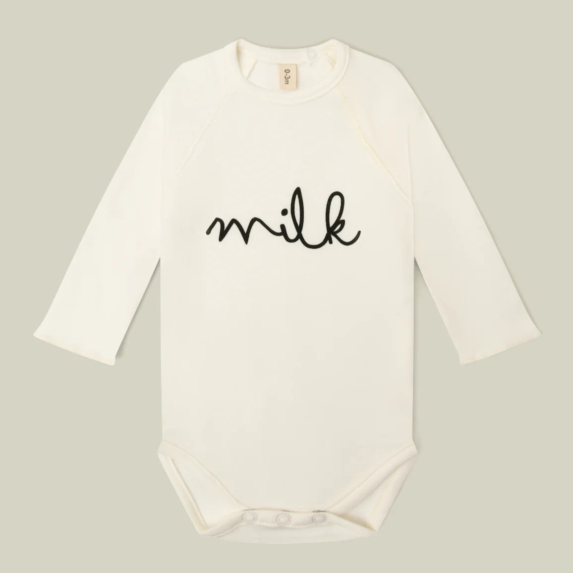 organic zoo】Natural Milk Bodysuit ロンパース 0-3M,3-6M,6-12M