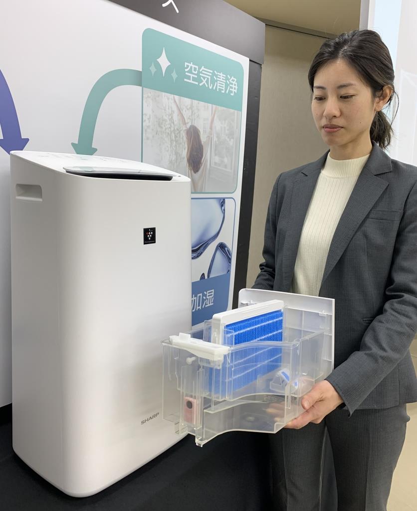 一部のウイルスも抑制…シャープが除加湿空気清浄機の最新モデルを4月