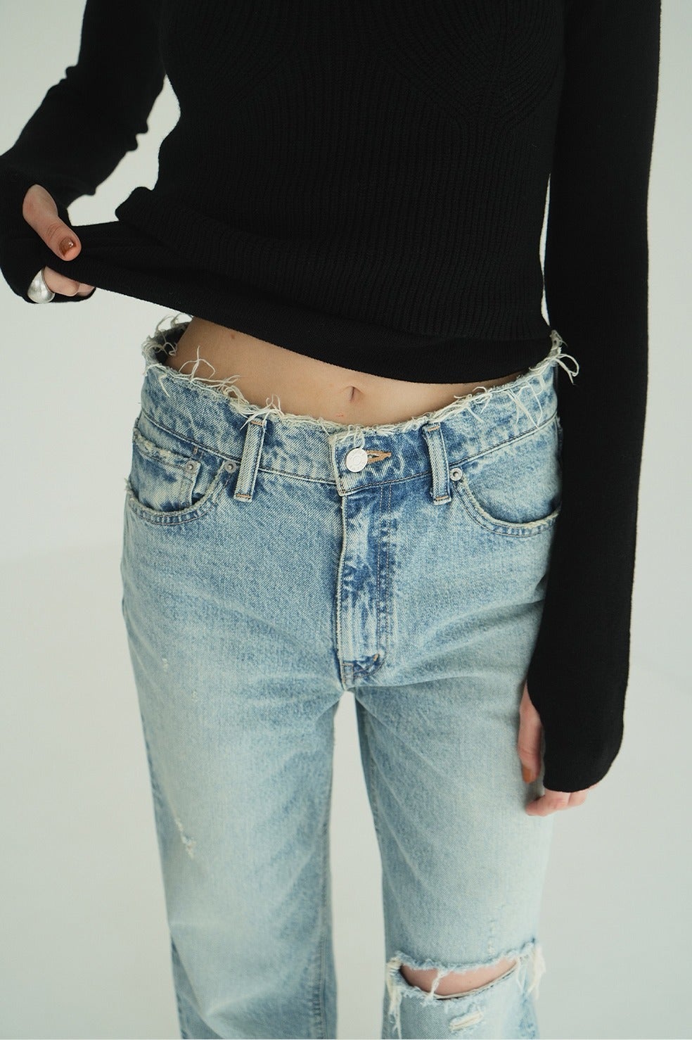 CRASH DENIM PANTS｜SKIRT/PANTS(スカート/パンツ)｜CLANE OFFICIAL