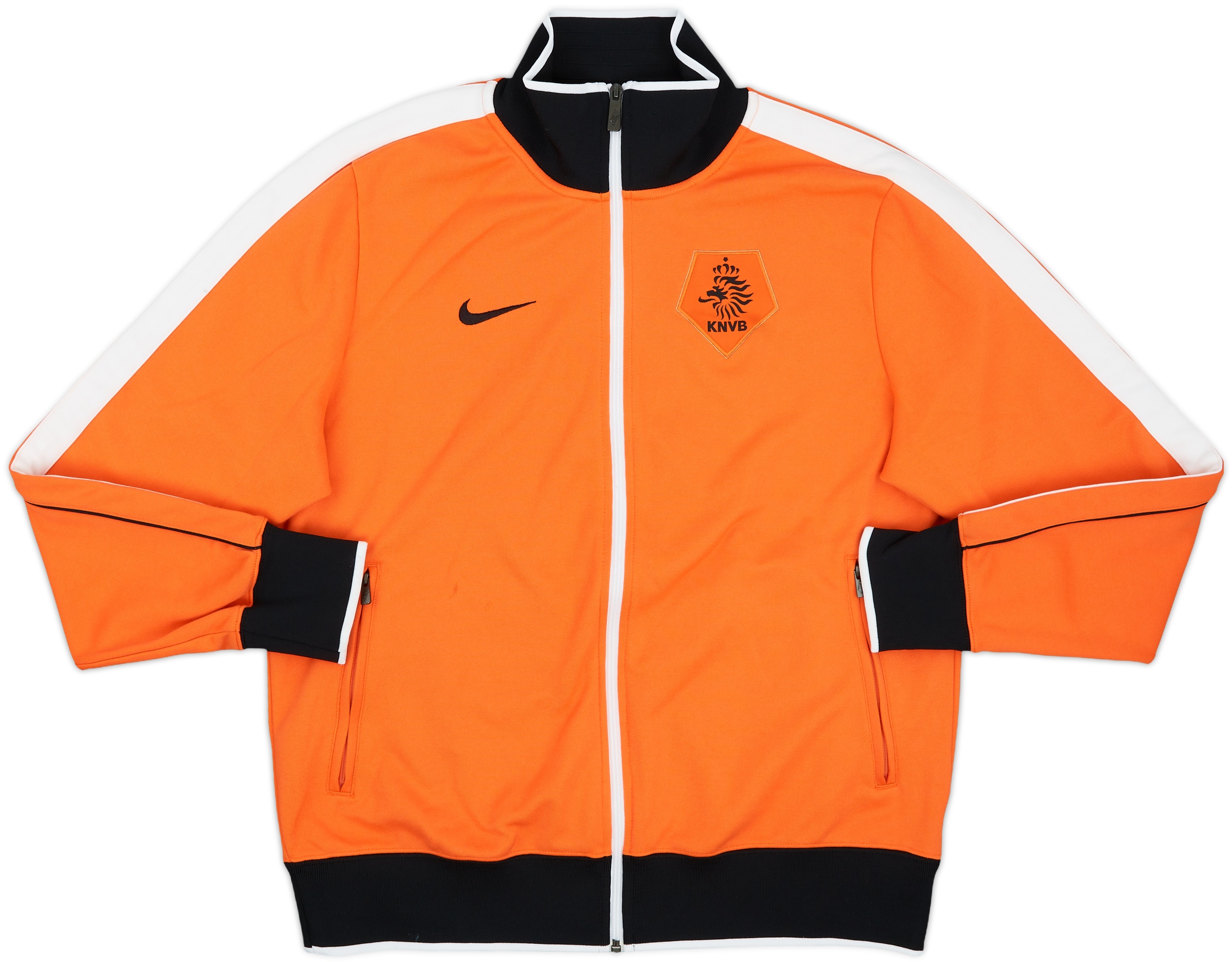 2010-11 Netherlands Nike N98 Track Jacket - 8/10 - (L)