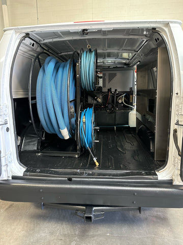 CARPET CLEANING VAN FOR SALE 2014 E250 PROCHEM LEGEND GT