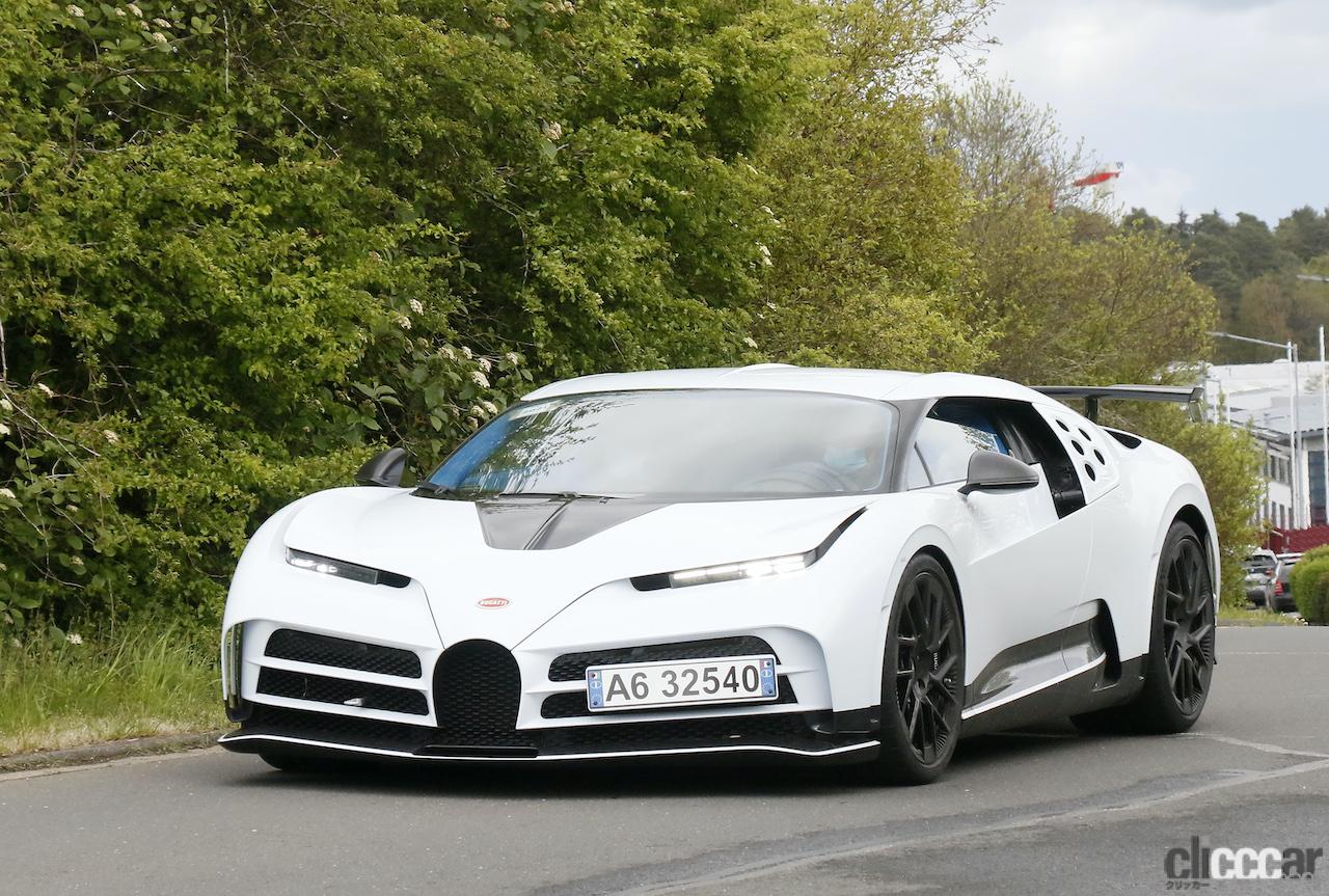 10億円のブガッティ新型ハイパーカー「チェントディエチ」、プロト第1