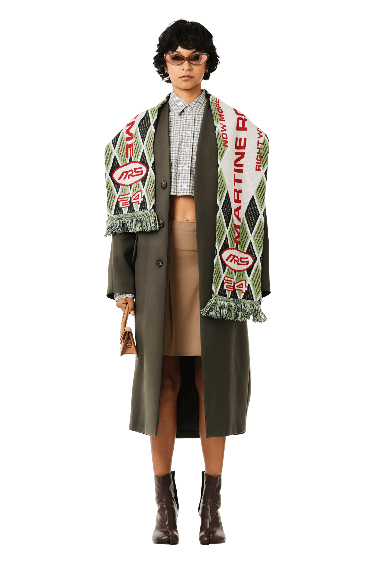 Buy Supreme x Martine Rose Scarf 'Stone' - FW24A12 STONE | GOAT