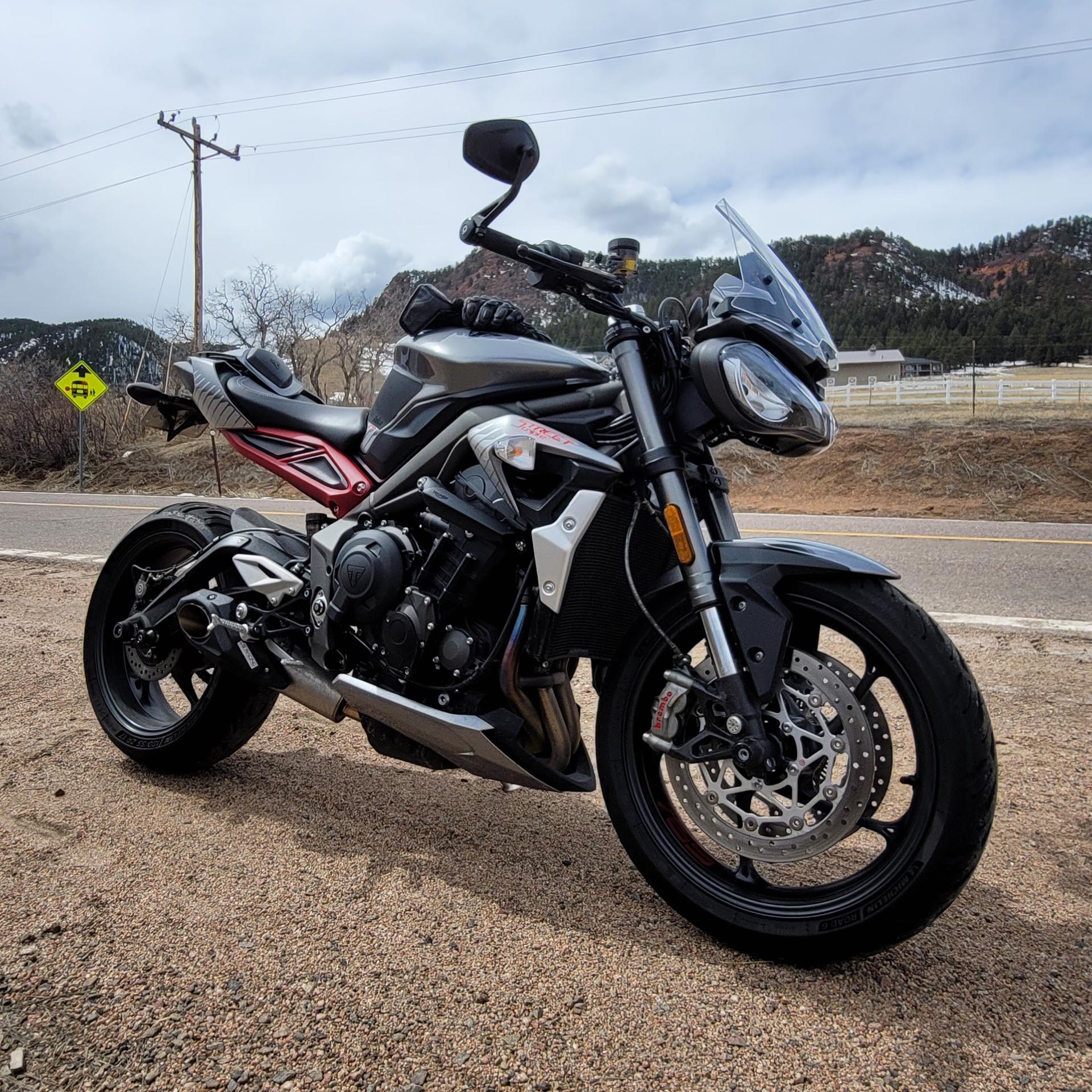 2017-22 Triumph Street Triple 765 R / RS / S CS Racing Slip-on