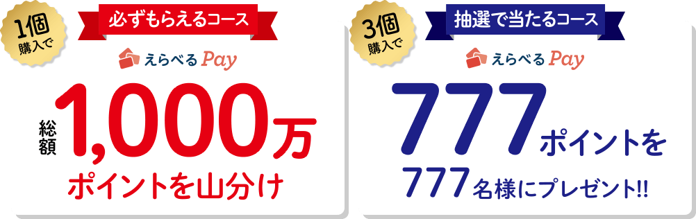 ジャイアントコーン｜大幸運をつかもう総額1000万ポイントを山分け