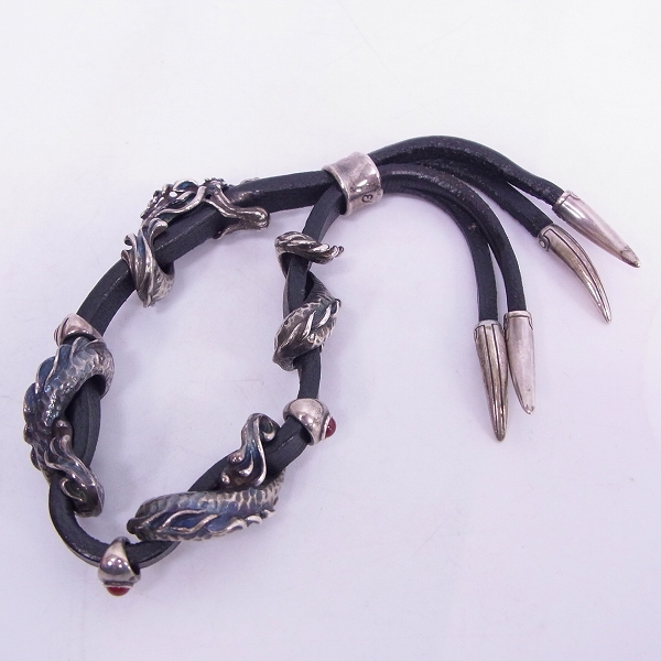 Bull Blood /ブルブラッド Tao Dragon Bracelet/Script タオドラゴン