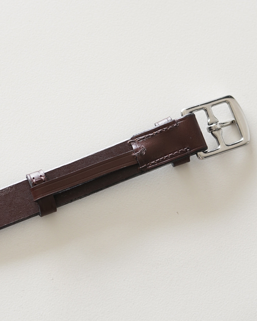 ブレディ Brady スティラップベルト 1インチ-シルバー メンズ